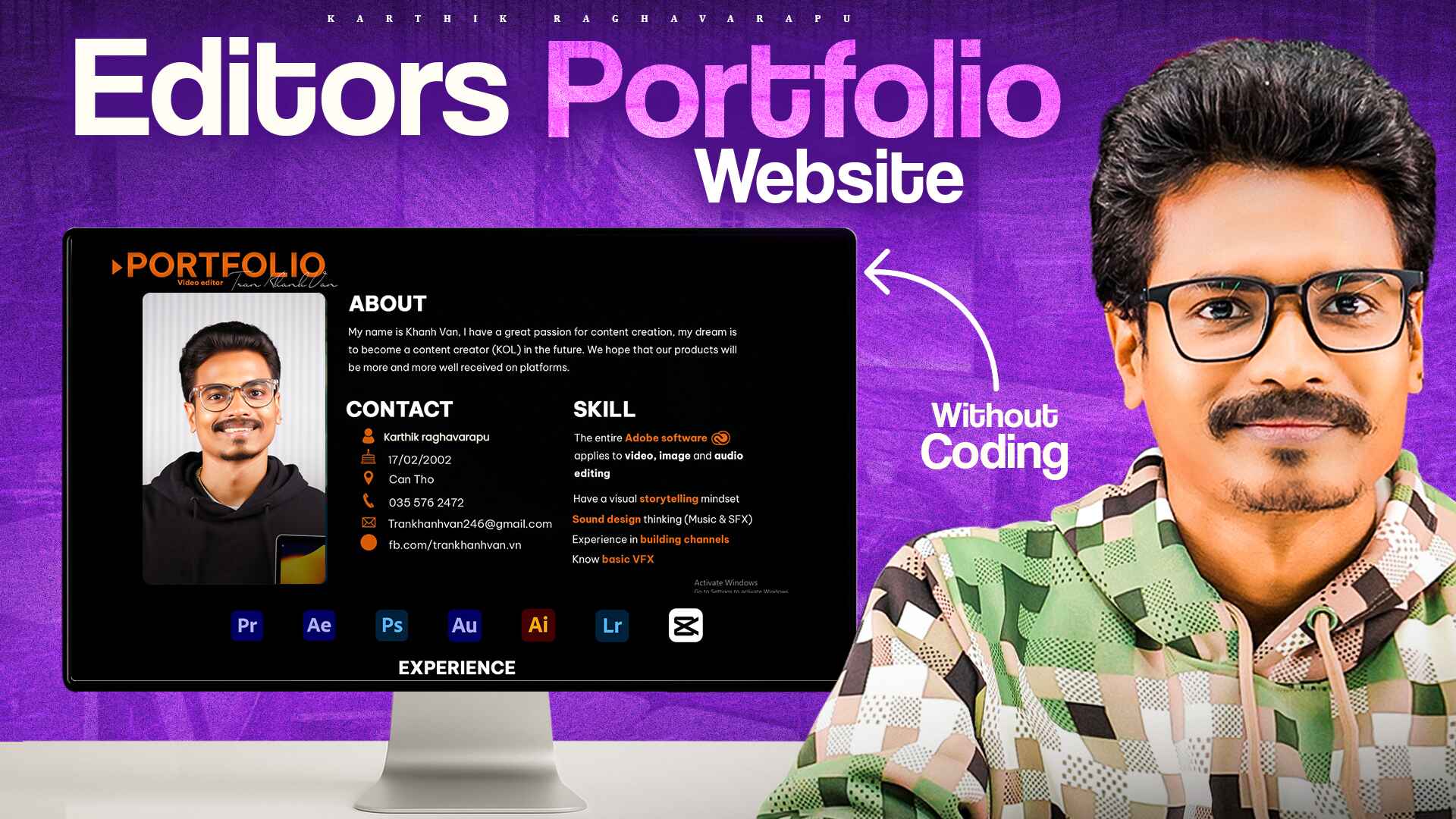 Video Editor’s Web Identity